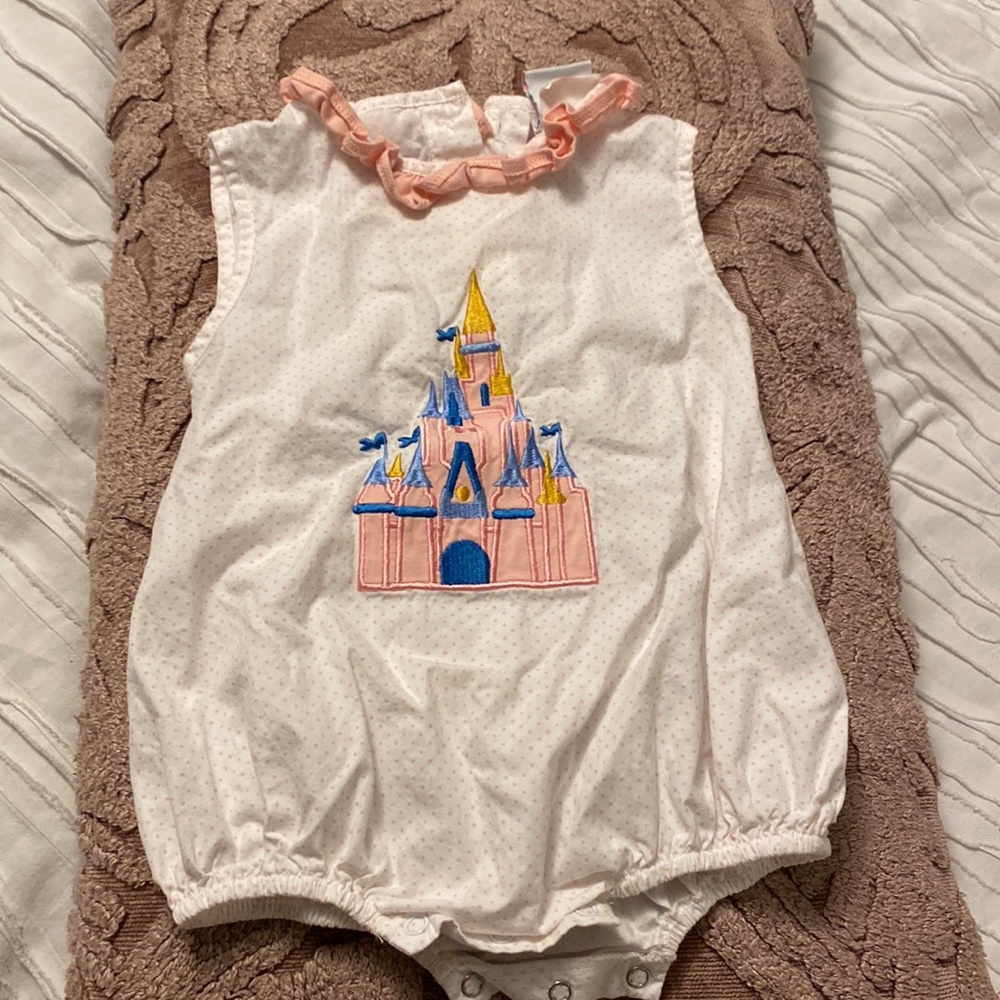 Disney castle romper